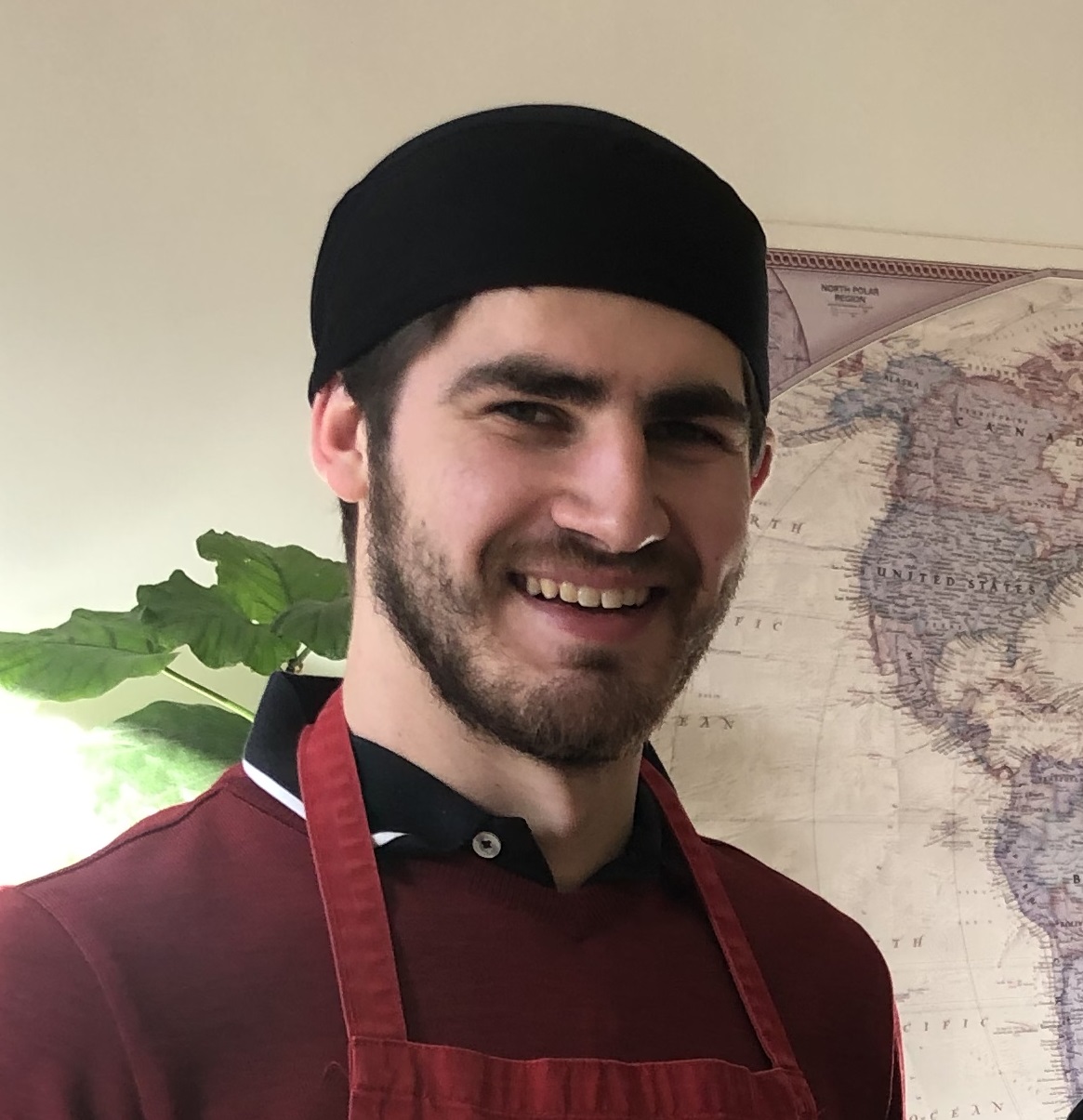 Chef Sam at Cjs Bakery