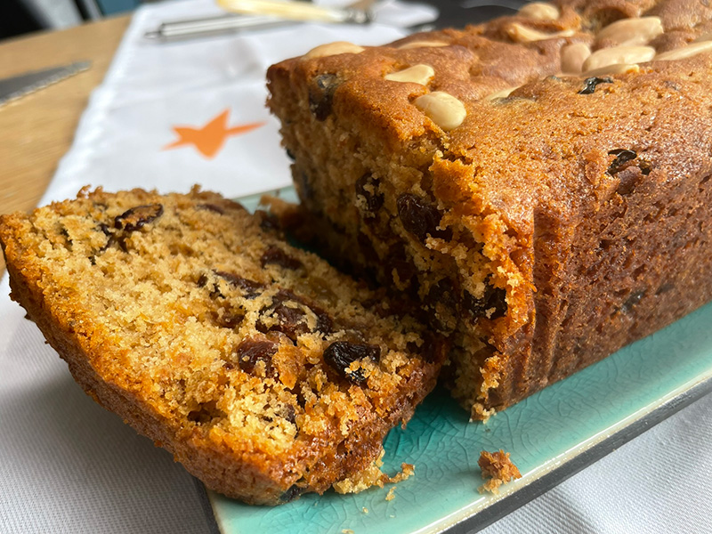 CJ's mincemeat loaf cake