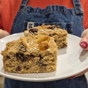 6 Banana Breakfast Cake Slabs